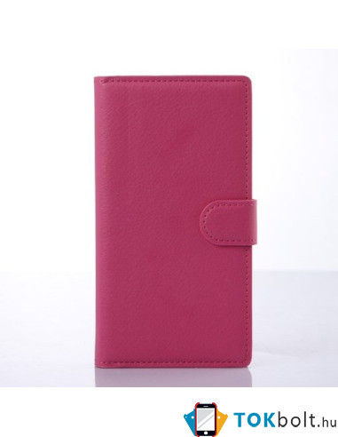 Pink színű notesz tok Lenovo Vibe Z2 Pro telefonhoz
