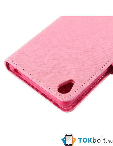 MLT rugalmas notesz tok Sony Xperia Z5 / Z5 Dual telefonhoz - RÓZSASZÍN