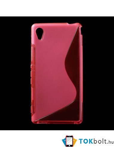 S-line pink tok Sony Xperia M4 Aqua / M4 Aqua Dual készülékhez