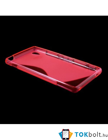 S-line pink tok Sony Xperia M4 Aqua / M4 Aqua Dual készülékhez