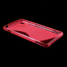 S-line pink tok Sony Xperia M4 Aqua / M4 Aqua Dual készülékhez