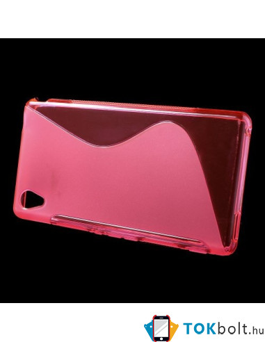 S-line pink tok Sony Xperia M4 Aqua / M4 Aqua Dual készülékhez