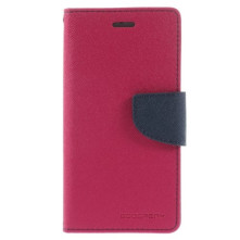 MERCURY pink-sötétkék notesz tok Apple iPhone 6 / iPhone 6s telefonhoz