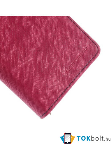 MERCURY pink-sötétkék notesz tok Apple iPhone 6 / iPhone 6s telefonhoz