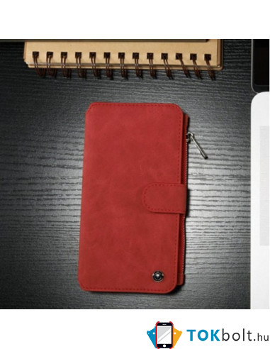 CaseMe notesztok iPhone 6 Plus / 6s Plus telefonhoz - PIROS