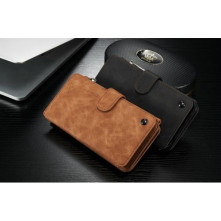 CaseMe notesztok Samsung Galaxy S6 EDGE PLUS telefonhoz - FEKETE