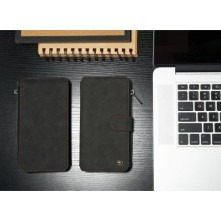 CaseMe notesztok Samsung Galaxy S6 EDGE PLUS telefonhoz - FEKETE