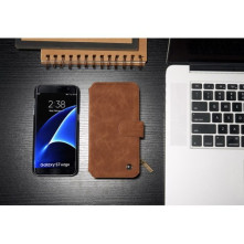 CaseMe notesztok Samsung Galaxy S7 EDGE telefonhoz - BARNA