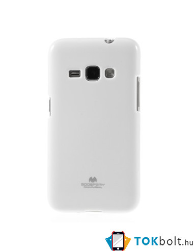 MERCURY rugalmas tok Samsung Galaxy J1 (2016) telefonhoz - FEHÉR