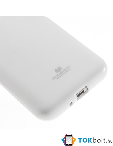 MERCURY rugalmas tok Samsung Galaxy J1 (2016) telefonhoz - FEHÉR