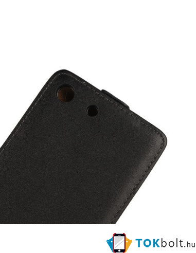 Flip fekete tok Sony Xperia M5 / M5 Dual telefonhoz