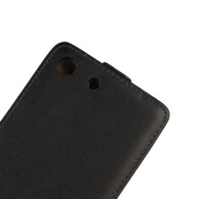 Flip fekete tok Sony Xperia M5 / M5 Dual telefonhoz
