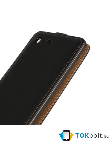 Flip fekete tok Sony Xperia M5 / M5 Dual telefonhoz
