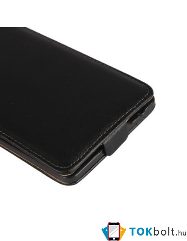 Flip fekete tok Sony Xperia M5 / M5 Dual telefonhoz