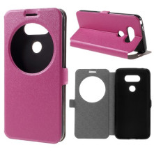 Pink színű körablakos telefontok LG G5 telefonhoz