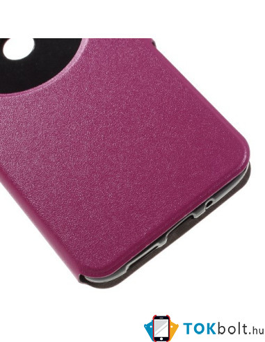 Pink színű körablakos telefontok LG G5 telefonhoz