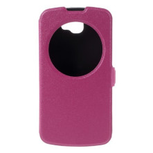 Pink színű körablakos telefontok LG K4 telefonhoz