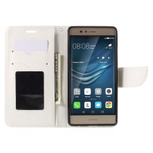 Mercury fehér notesz tok Huawei Ascend P9 PLUS telefonhoz