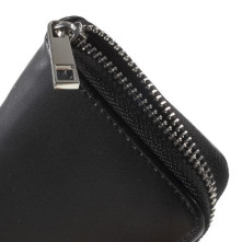 Univerzális cipzárral ellátott telefontok 4.3-5.0 inches telefonokhoz - FEKETE