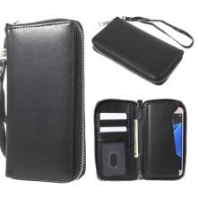 Univerzális cipzárral ellátott telefontok 4.3-5.0 inches telefonokhoz - FEKETE