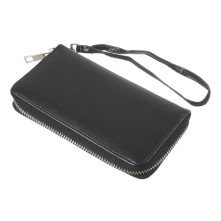 Univerzális cipzárral ellátott telefontok 4.3-5.0 inches telefonokhoz - FEKETE