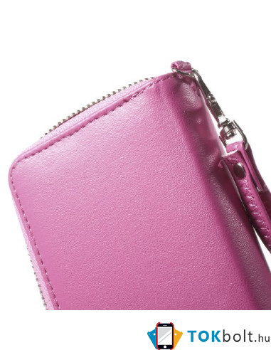 Univerzális cipzárral ellátott telefontok 4.3-5.0 inches telefonokhoz - PINK