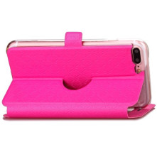 Divatos ablakos pink notesz telefontok Apple iPhone 7 PLUS telefonhoz