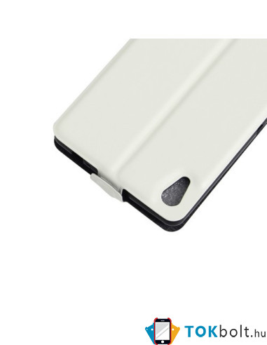 Flip fehér tok Sony Xperia XA Ultra telefonhoz