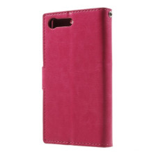 Karpántos notesz tok Sony Xperia X Compact telefonhoz - PINK