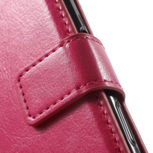 Karpántos notesz tok Sony Xperia X Compact telefonhoz - PINK
