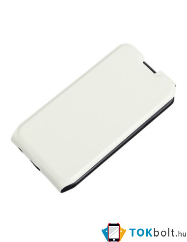 Flip fehér tok LG K3 telefonhoz