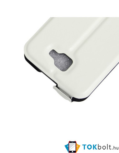 Flip fehér tok LG K3 telefonhoz