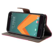 Pink - Barna mappa tok HTC 10 / HTC 10 Lifestyle telefonhoz