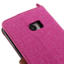 Pink - Barna mappa tok HTC 10 / HTC 10 Lifestyle telefonhoz