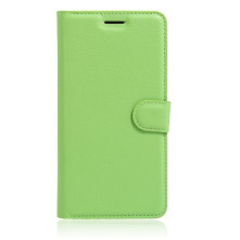Oldalra nyíló mágnes záras tok Lenovo Vibe S1 LITE készülékhez - ZÖLD