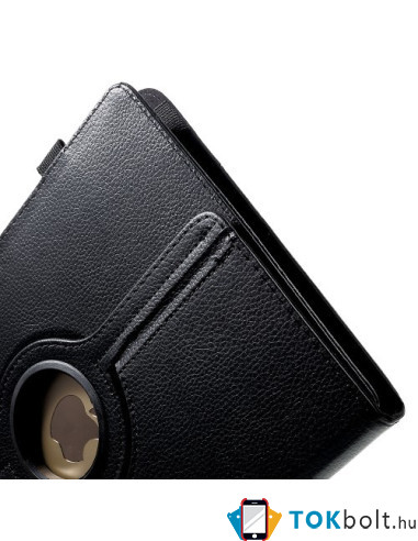 Univerzális 360 fokban forgatható táblagép tok 9-10 inches készülékekhez - FEKETE