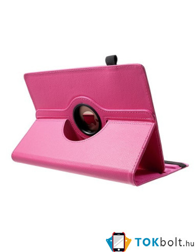 Univerzális 360 fokban forgatható táblagép tok 9-10 inches készülékekhez - PINK