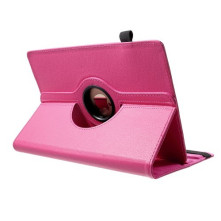 Univerzális 360 fokban forgatható táblagép tok 9-10 inches készülékekhez - PINK