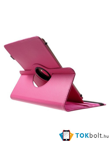 Univerzális 360 fokban forgatható táblagép tok 9-10 inches készülékekhez - PINK