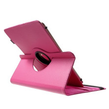 Univerzális 360 fokban forgatható táblagép tok 9-10 inches készülékekhez - PINK