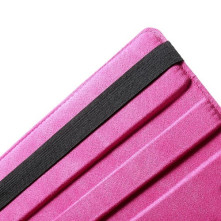 Univerzális 360 fokban forgatható táblagép tok 9-10 inches készülékekhez - PINK