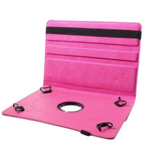 Univerzális 360 fokban forgatható táblagép tok 9-10 inches készülékekhez - PINK