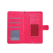Öntapadós karpántos univerzális tok 4.8-5.3 colos készülékekhez - PINK