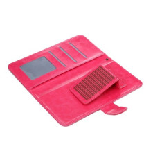 Öntapadós karpántos univerzális tok 4.8-5.3 colos készülékekhez - PINK