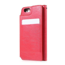 SMINK kettő az egyben tükrös telefontok iPhone 6 Plus / 6s Plus telefonhoz - PINK