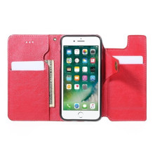 SMINK kettő az egyben tükrös telefontok iPhone 6 Plus / 6s Plus telefonhoz - PINK