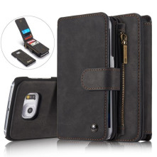 CaseMe notesztok Samsung Galaxy S6 EDGE telefonhoz - FEKETE