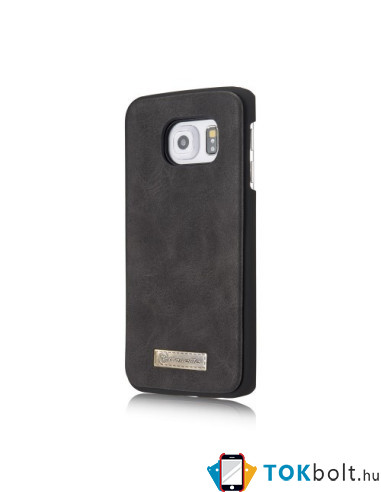 CaseMe notesztok Samsung Galaxy S6 EDGE telefonhoz - FEKETE