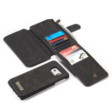 CaseMe notesztok Samsung Galaxy S6 EDGE telefonhoz - FEKETE