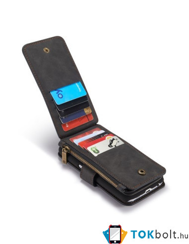 CaseMe notesztok Samsung Galaxy S6 telefonhoz - FEKETE